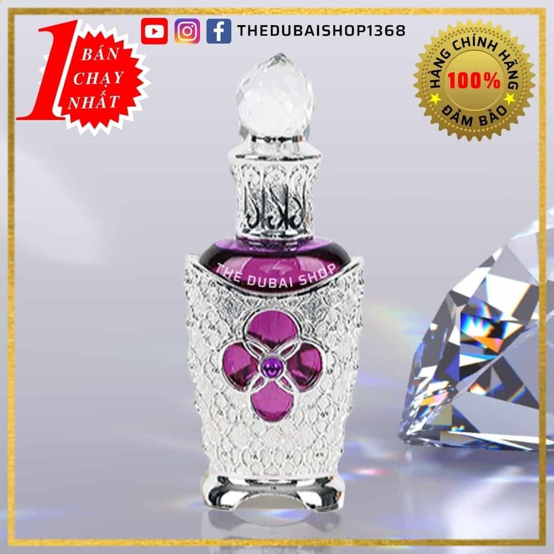 Tinh Dầu Dubai Nữ Lilia Afnan 25Ml (Hương Hoa Nhài) 5 Tinh dầu nước hoa dubai nữ lilia afnan 25ml chính hãng nội địa