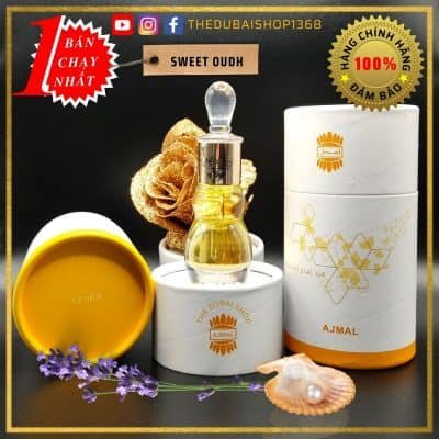 Tinh Dầu Nước Hoa Dubai Ajmal Sweet Oudh 12Ml 16 Tinh dau nuoc hoa dubai ajmal sweet oudh 12ml cao cap chinh hang cho nu 8 15