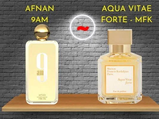 Nuoc hoa afnan 9am la ban clone cua maison francis kurkdjian aqua vitae forte